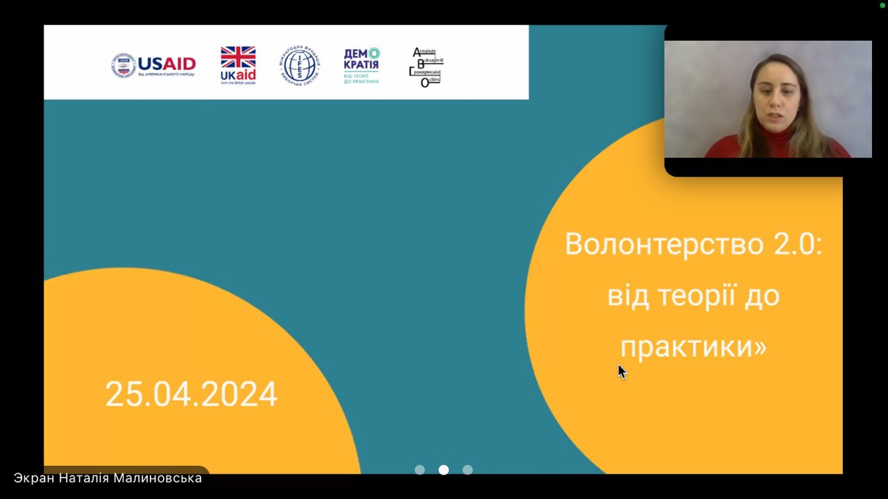 ВОЛОНТЕРСТВО 2.0: ВІД ТЕОРІЇ ДО ПРАКТИКИ