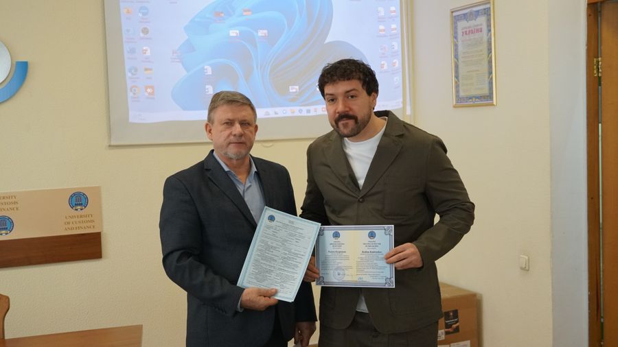 Вітаємо з успішним захистом дисертацій та присудженням наукового ступеня доктора філософії Кудряшова Родіона Олеговича!