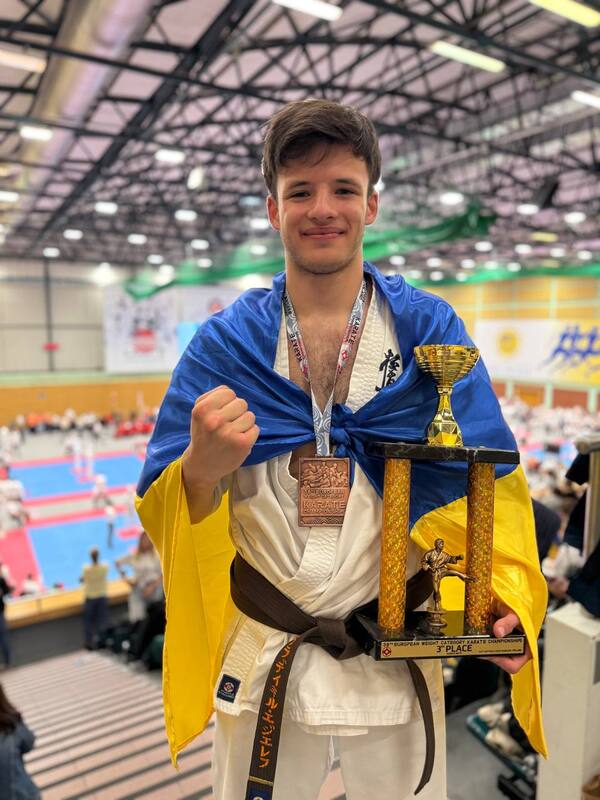 Бронза на Чемпіонаті Європи з кіокушин карате у Варшаві
