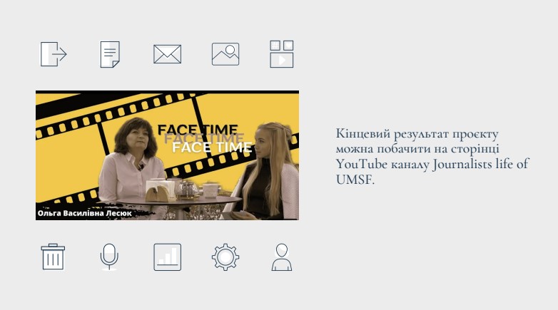 Захист студентами 2 курсу ОП «Журналістика, реклама та зв’язки з громадськістю» власних проєктів напрямку теле-радіо виробництво